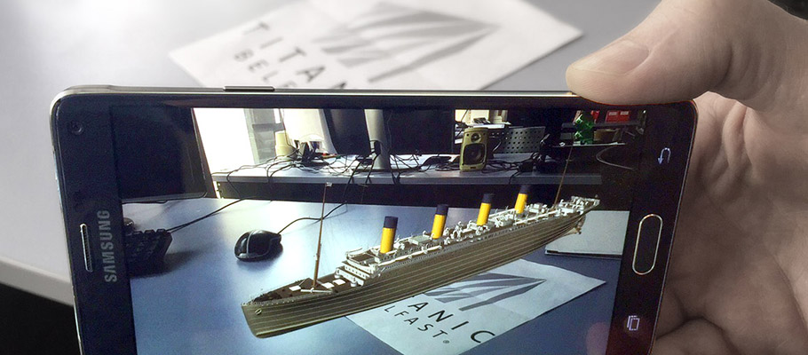 Augmented Reality - Titanic Belfast